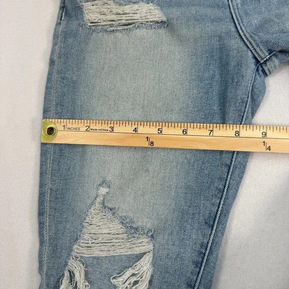 Abercrombie & Fitch Skinny Ankle Jeans Womens Sz 26/2 Light Blue High Rise - Picture 11 of 12